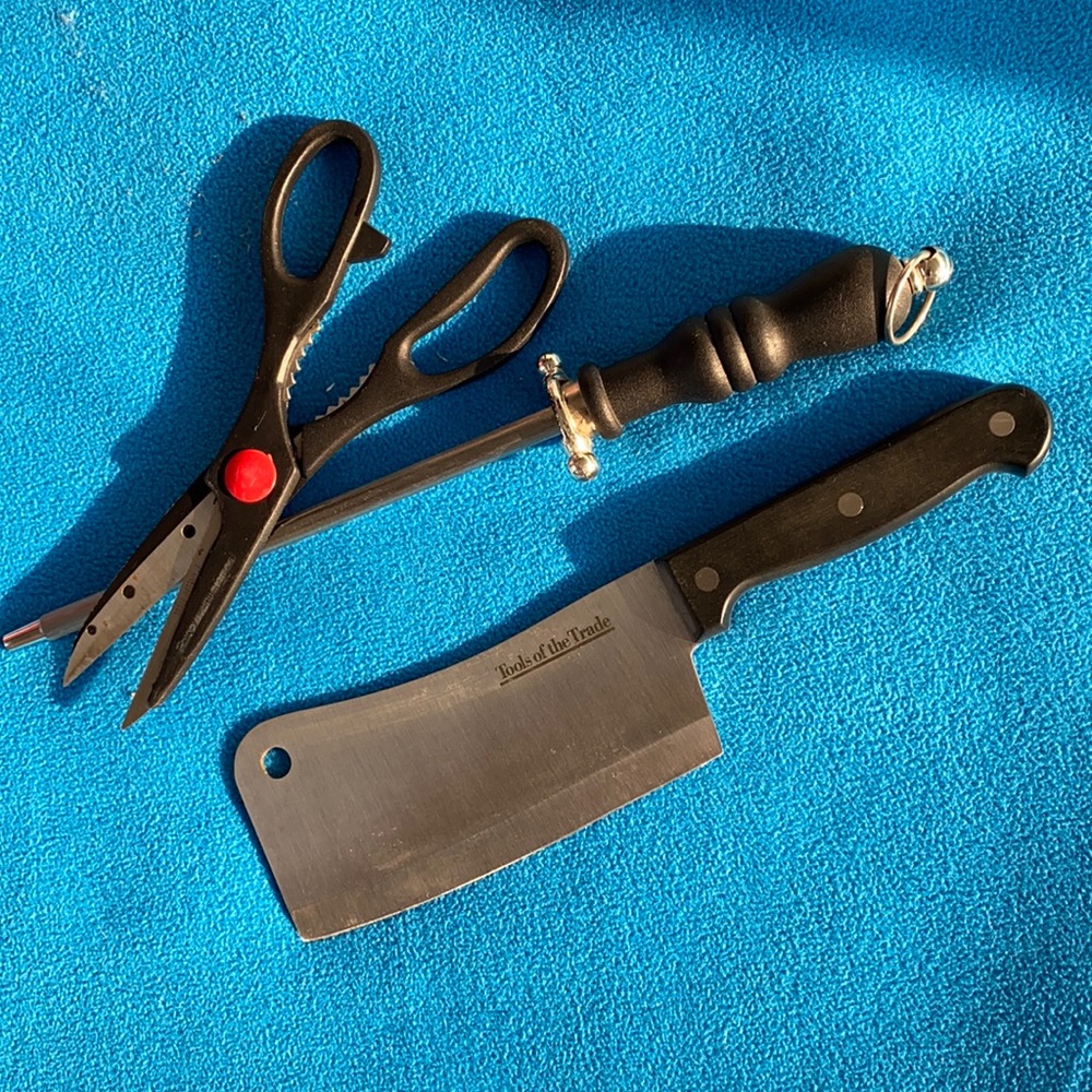 Tools of the Trade Butcher/Cleaver/Knife